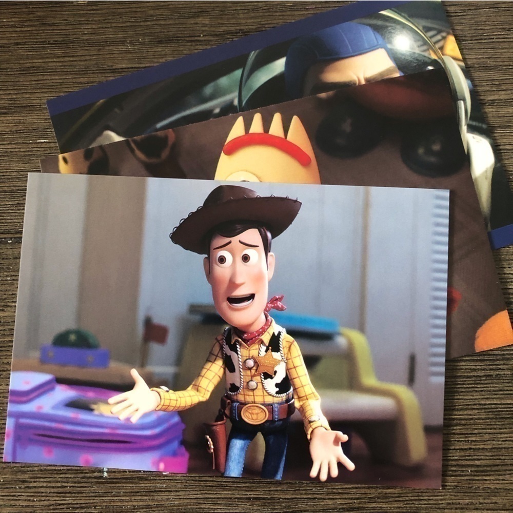 Disney 100 Years Postcards: Toy Story, and Lightyear
